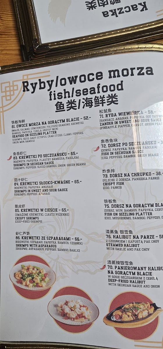 Menu Restauracja Chińska Liu-7