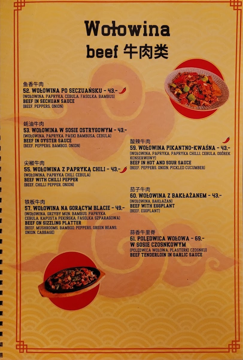 Menu Restauracja Chińska Liu-8