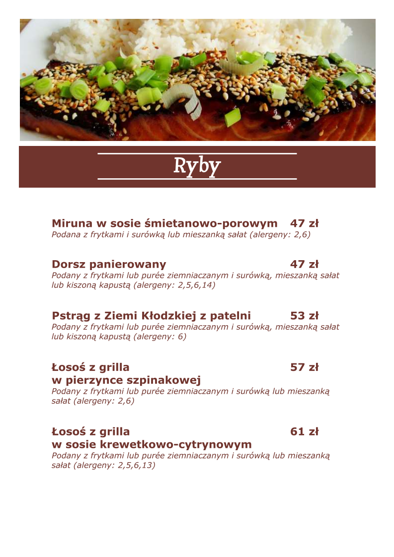 Menu Restauracja Cztery Światy-10