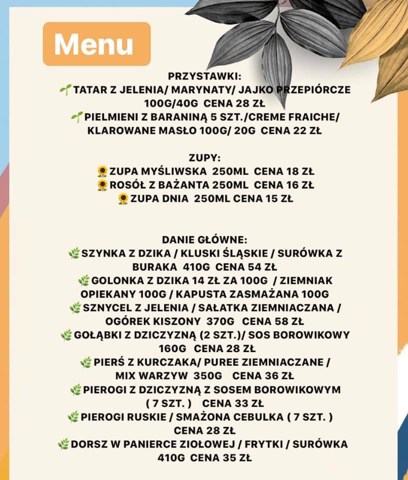Menu Restauracja Dziki Gon-1