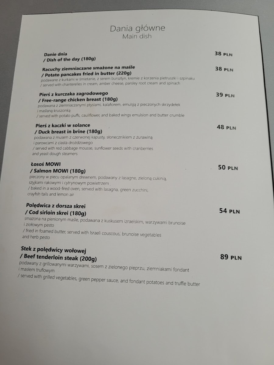 Menu Restauracja Jatki6-7