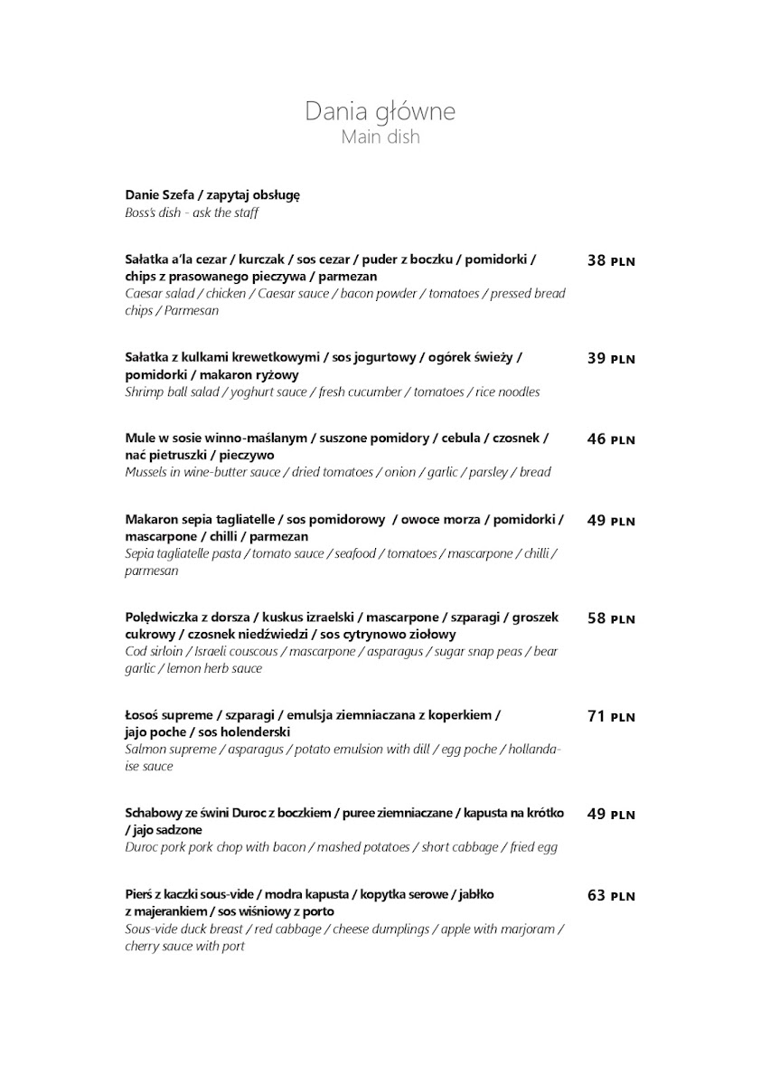 Menu Restauracja Jatki6-9