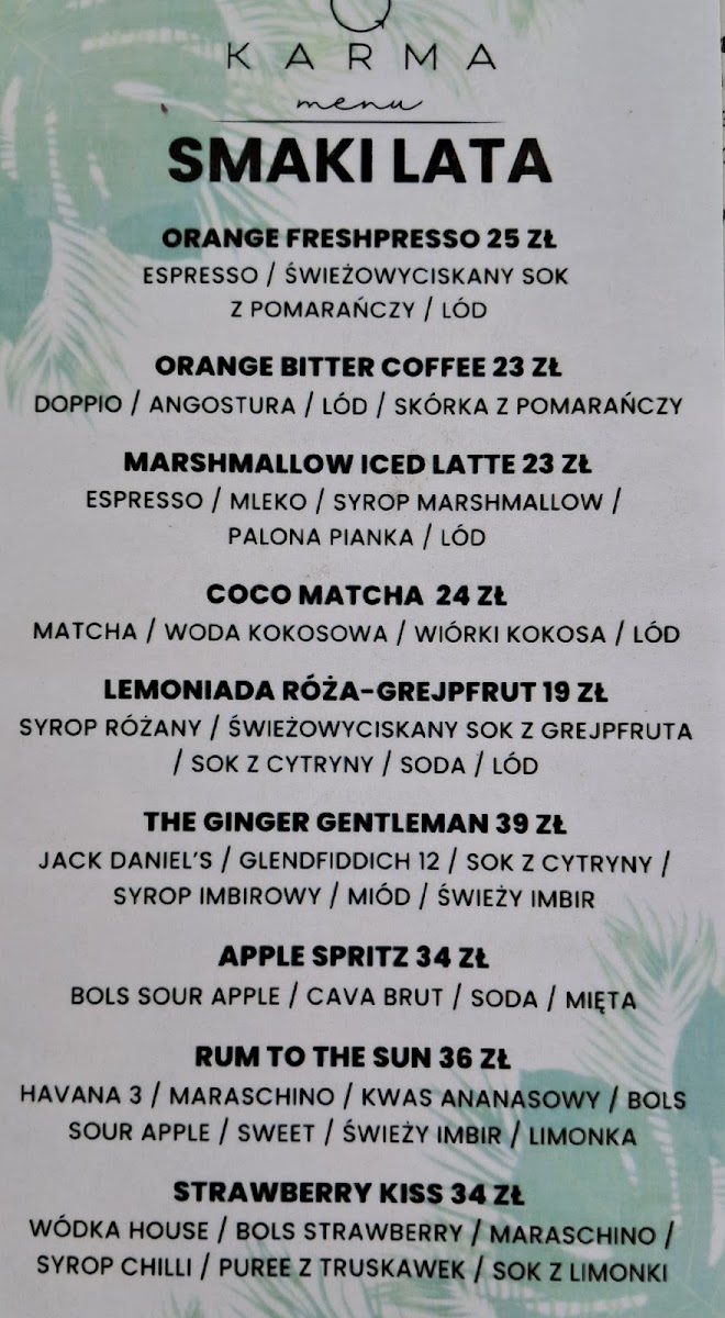 Menu Restauracja Karma Bielany-5
