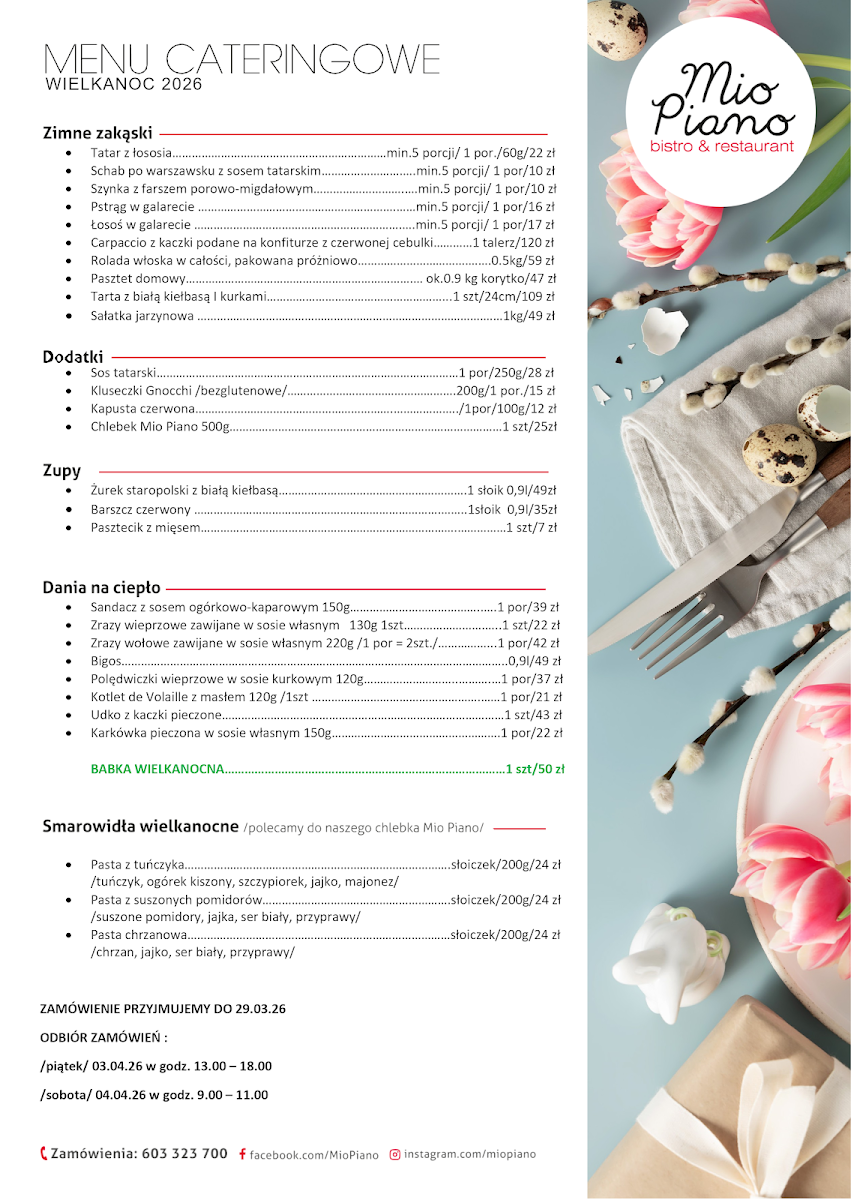 Menu Restauracja Mio Piano-1