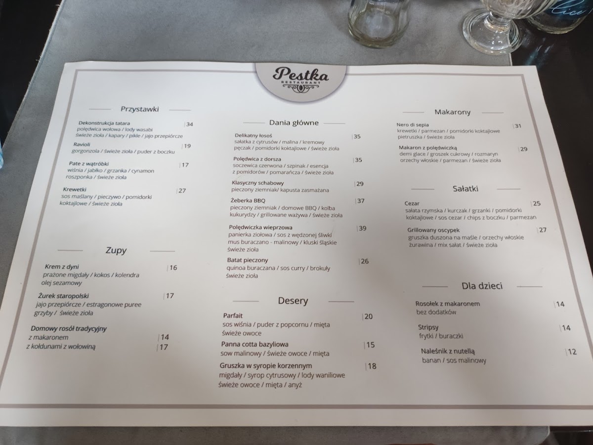 Menu Restauracja Pestka Wadowice-2