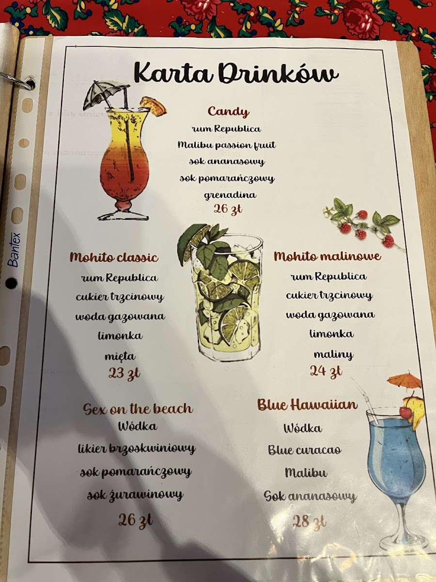 Menu Restauracja Przystań Flisak Szczawnica-1