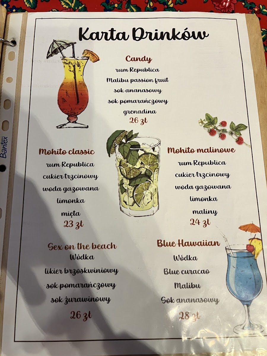 Menu Restauracja Przystań Flisak Szczawnica-9