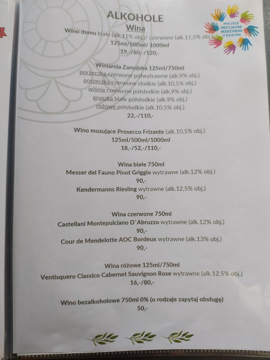 Menu Restauracja Rodzinna Mateczny-2