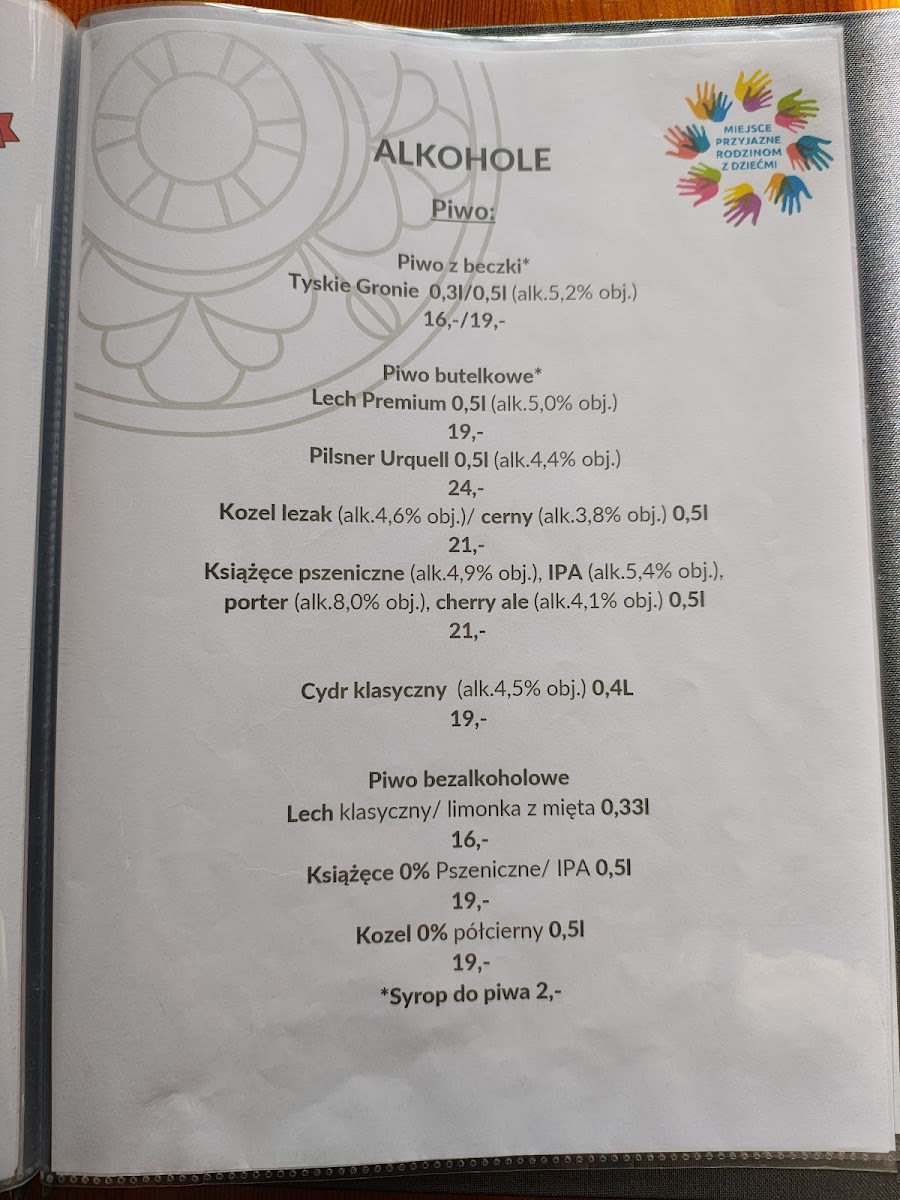 Menu Restauracja Rodzinna Mateczny-5
