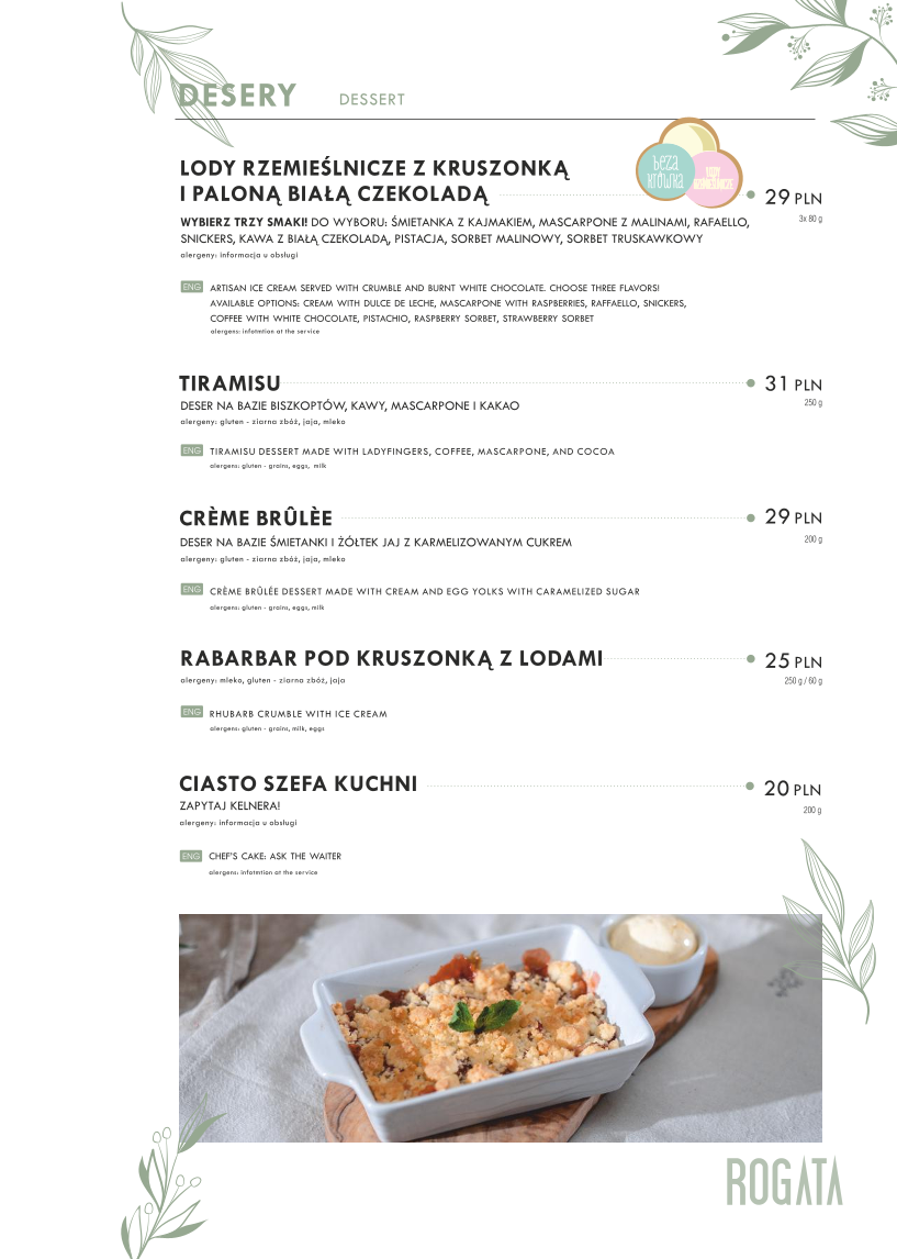 Menu Restauracja Rogata. Twój Steak House-2
