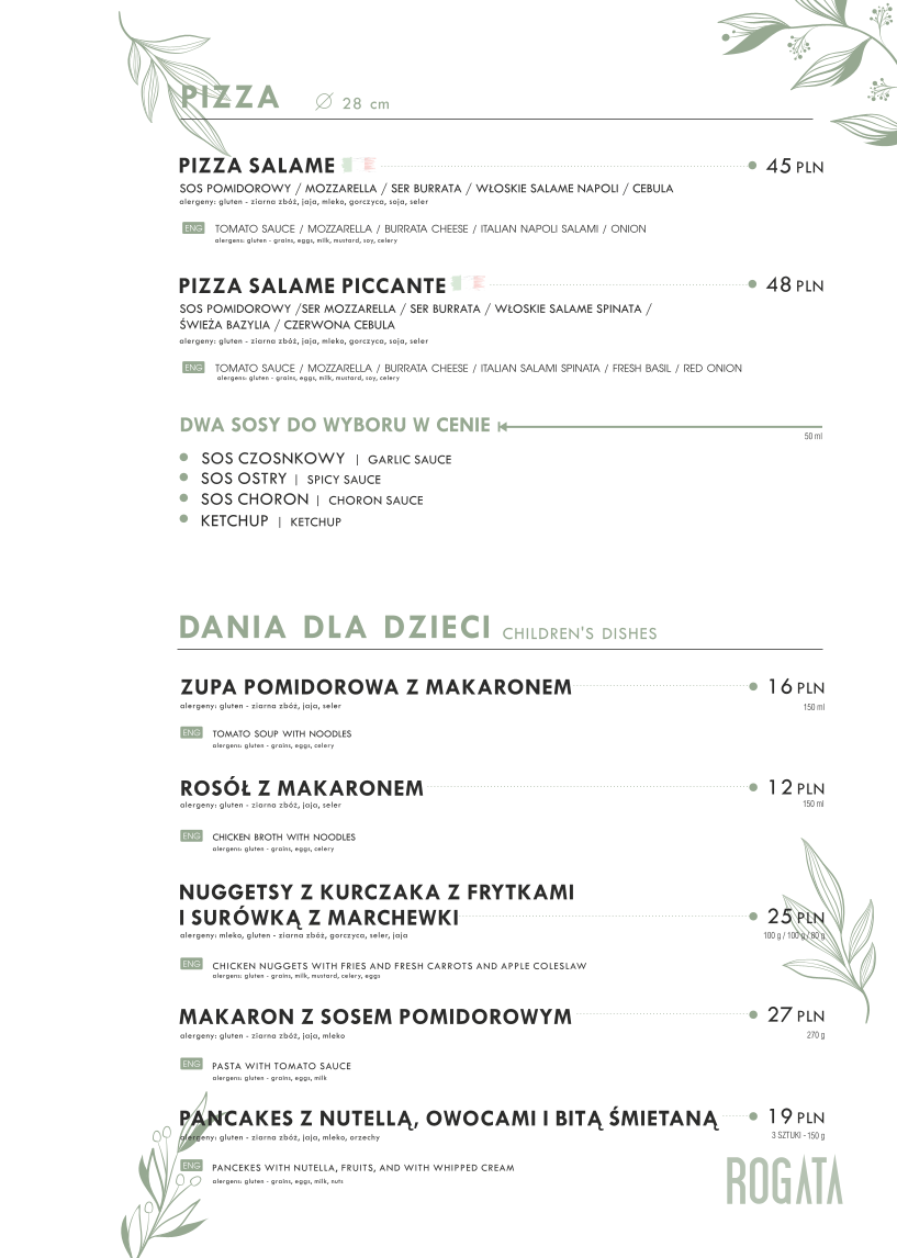 Menu Restauracja Rogata. Twój Steak House-5