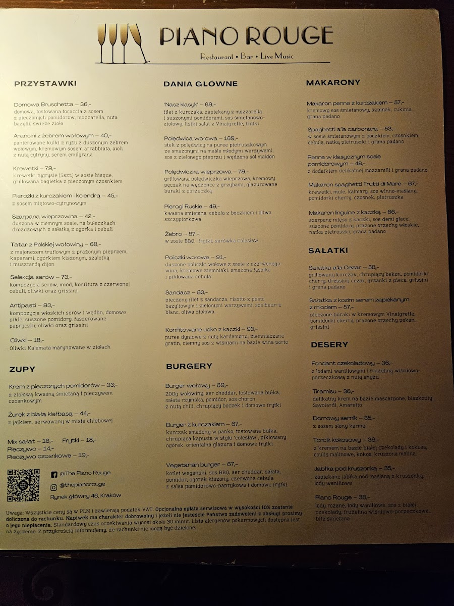 Menu Restauracja The Piano Rouge-10