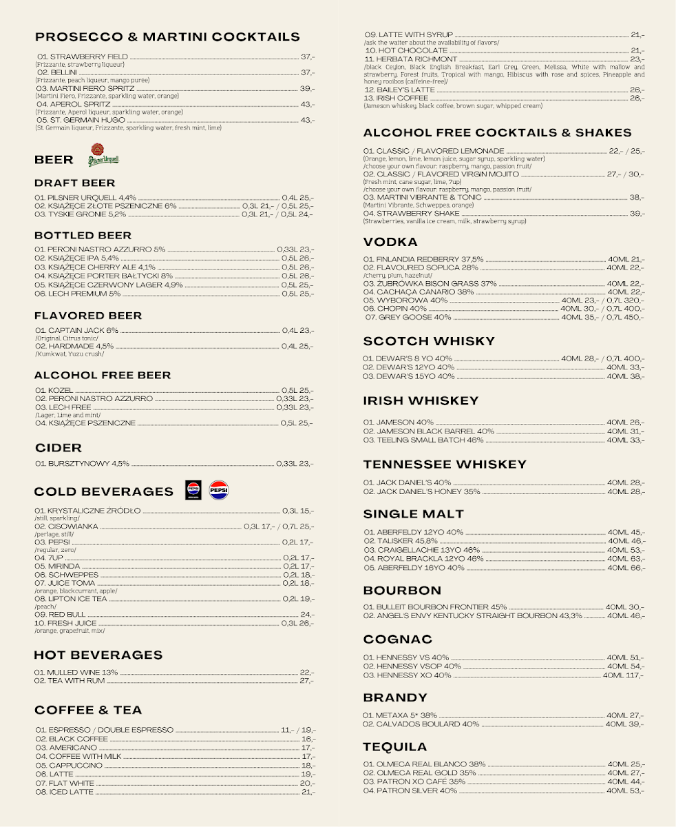 Menu Restauracja The Piano Rouge-2