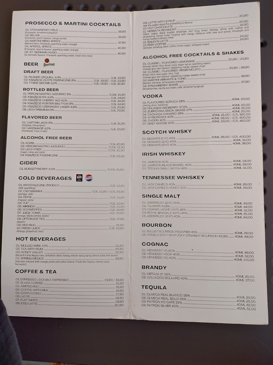 Menu Restauracja The Piano Rouge-7