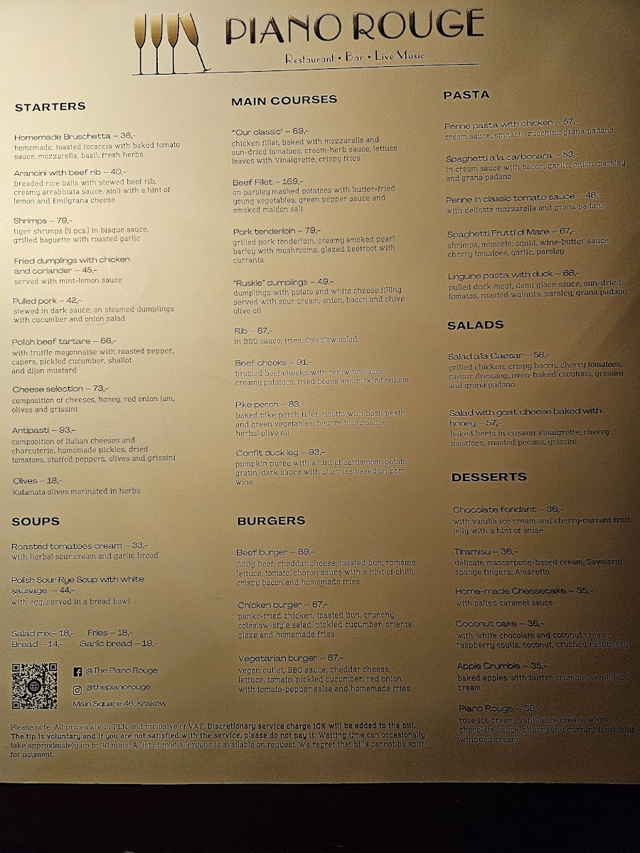 Menu Restauracja The Piano Rouge-9