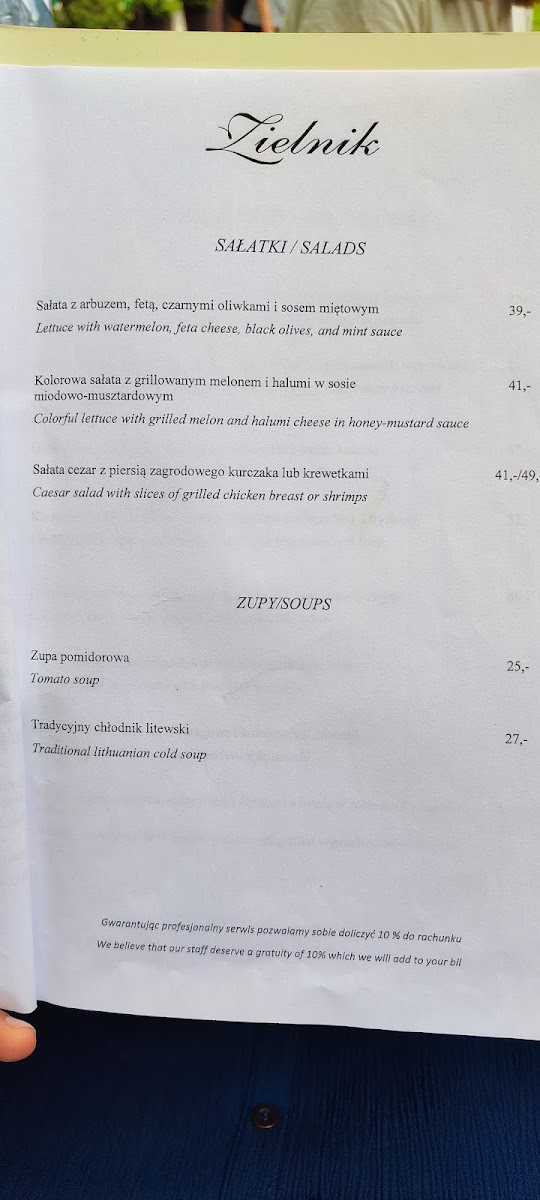 Menu Restauracja Zielnik-10