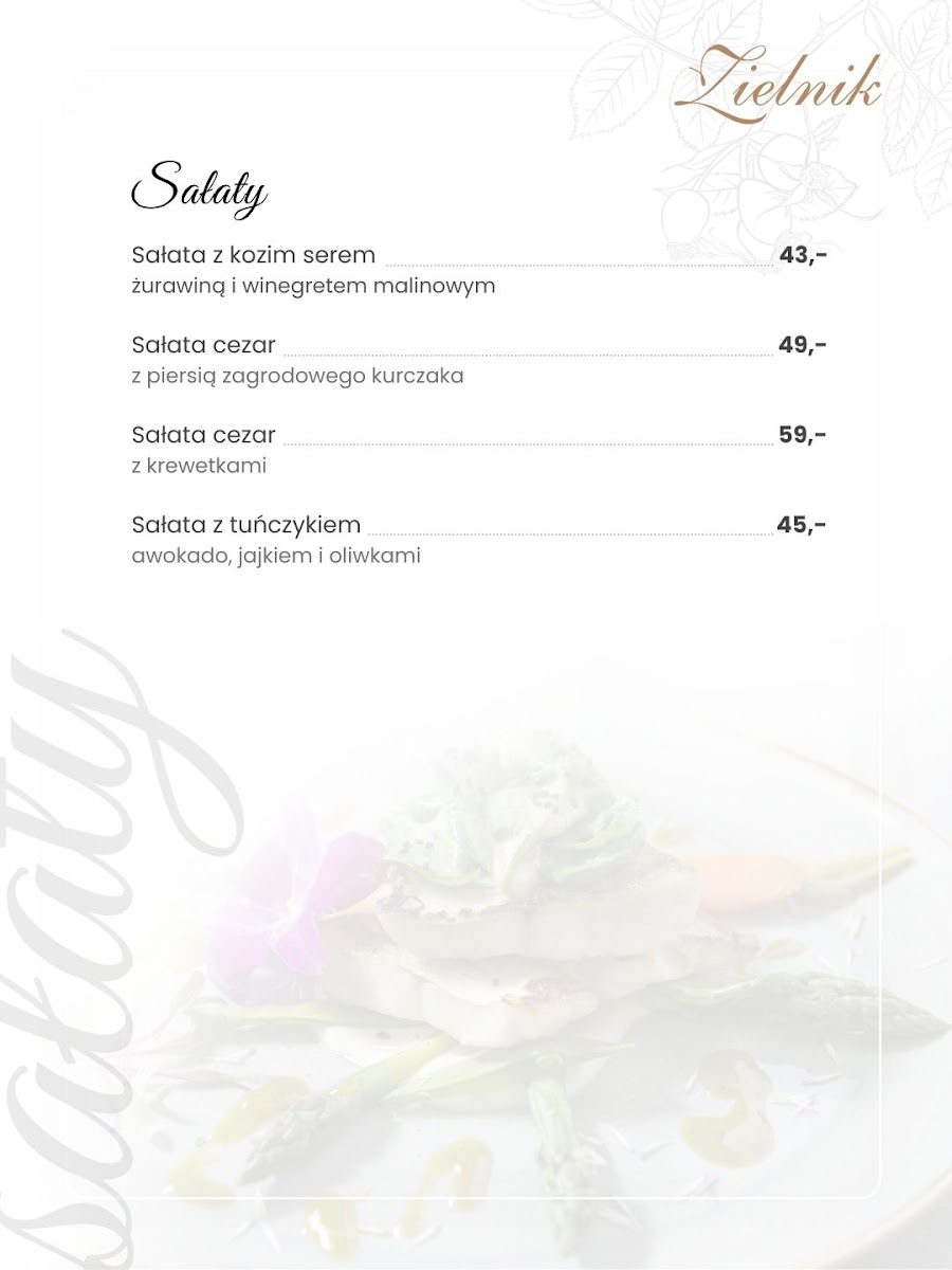 Menu Restauracja Zielnik-3