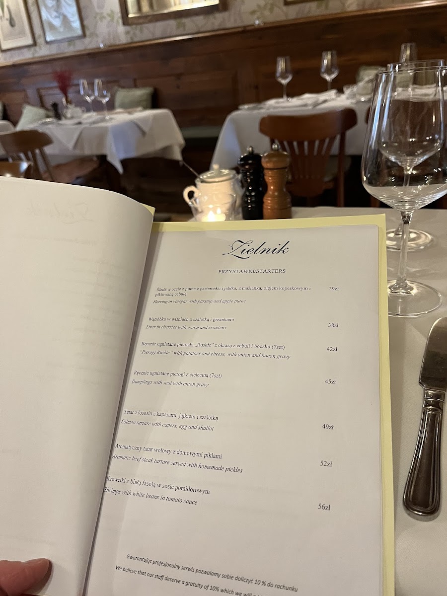 Menu Restauracja Zielnik-7