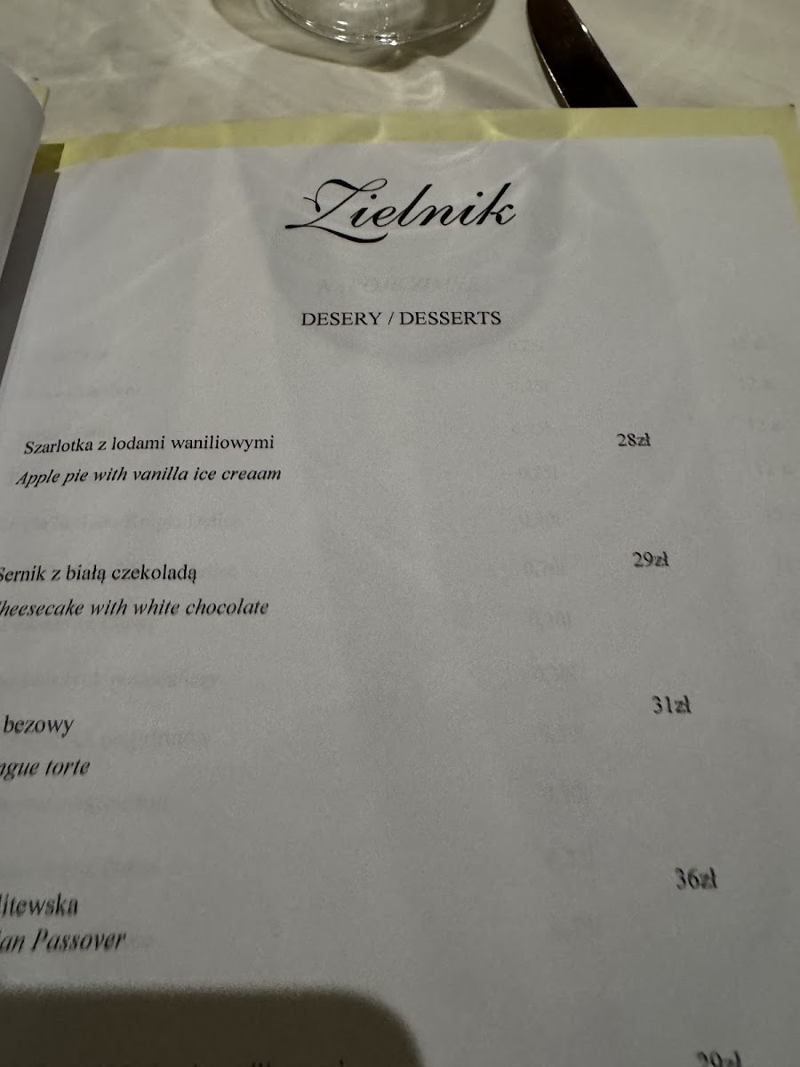 Menu Restauracja Zielnik-8