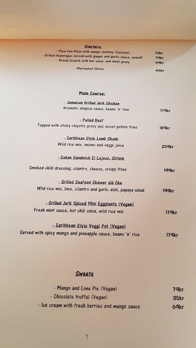 Menu Restaurang Che-2