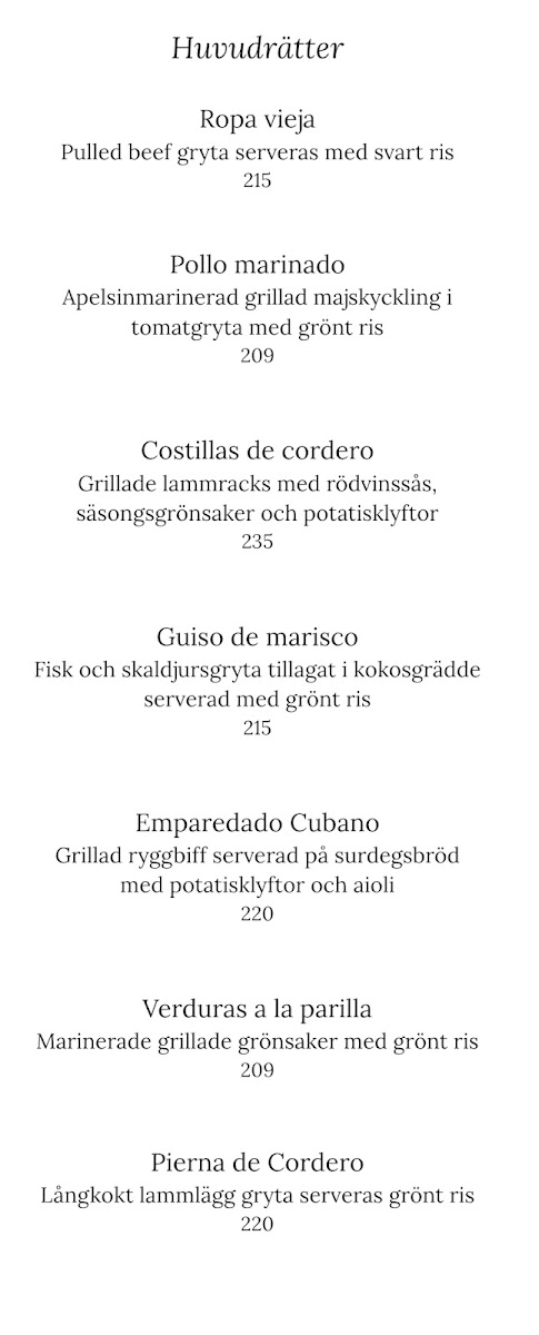 Menu Restaurang Che-4