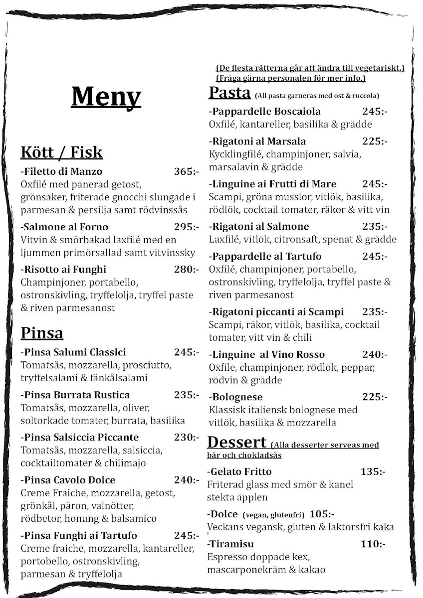 Menu Restaurang Cicero-1