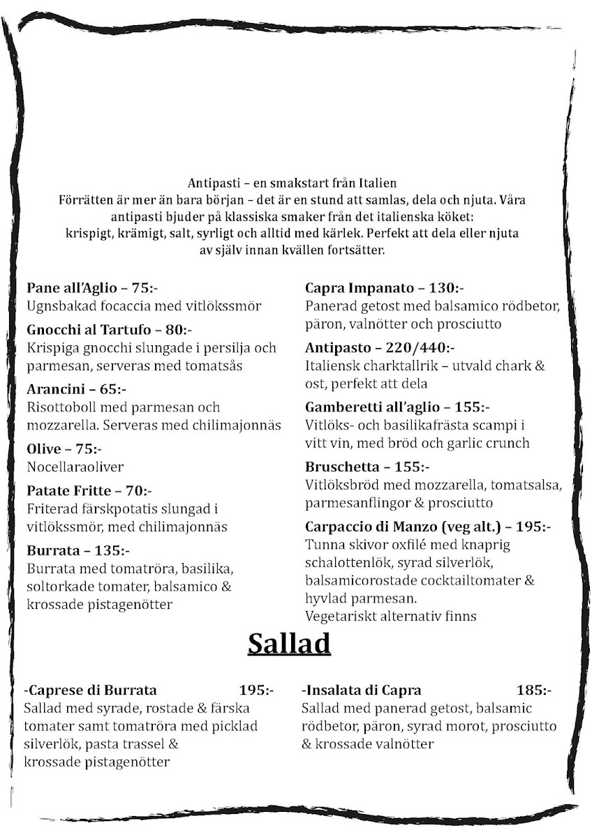 Menu Restaurang Cicero-2