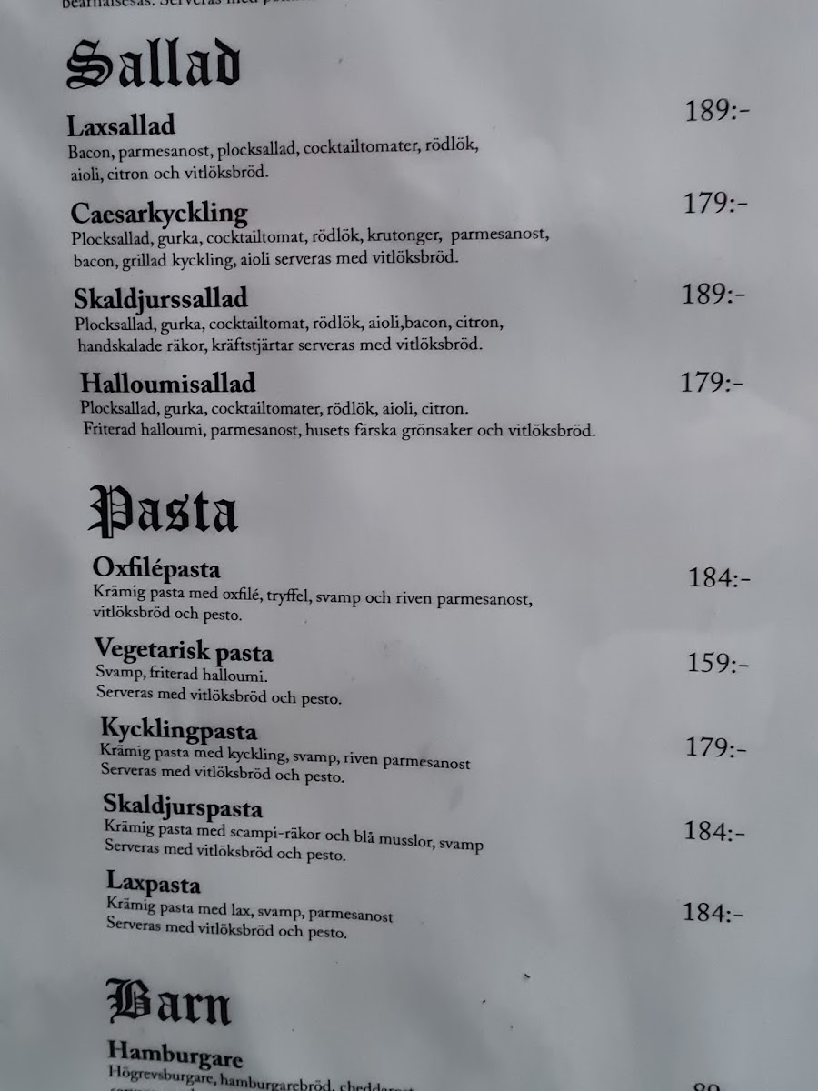 Menu Restaurang Hamlet-5