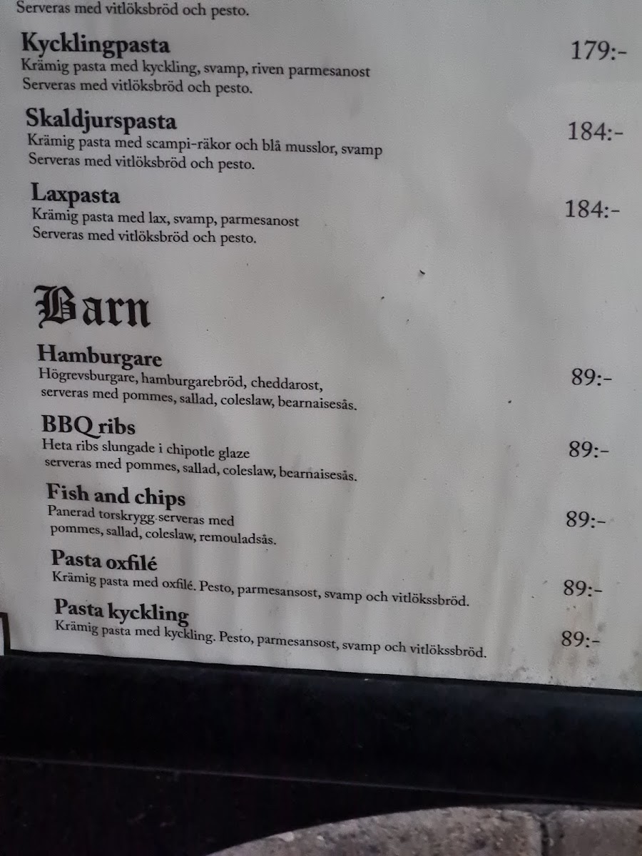 Menu Restaurang Hamlet-9