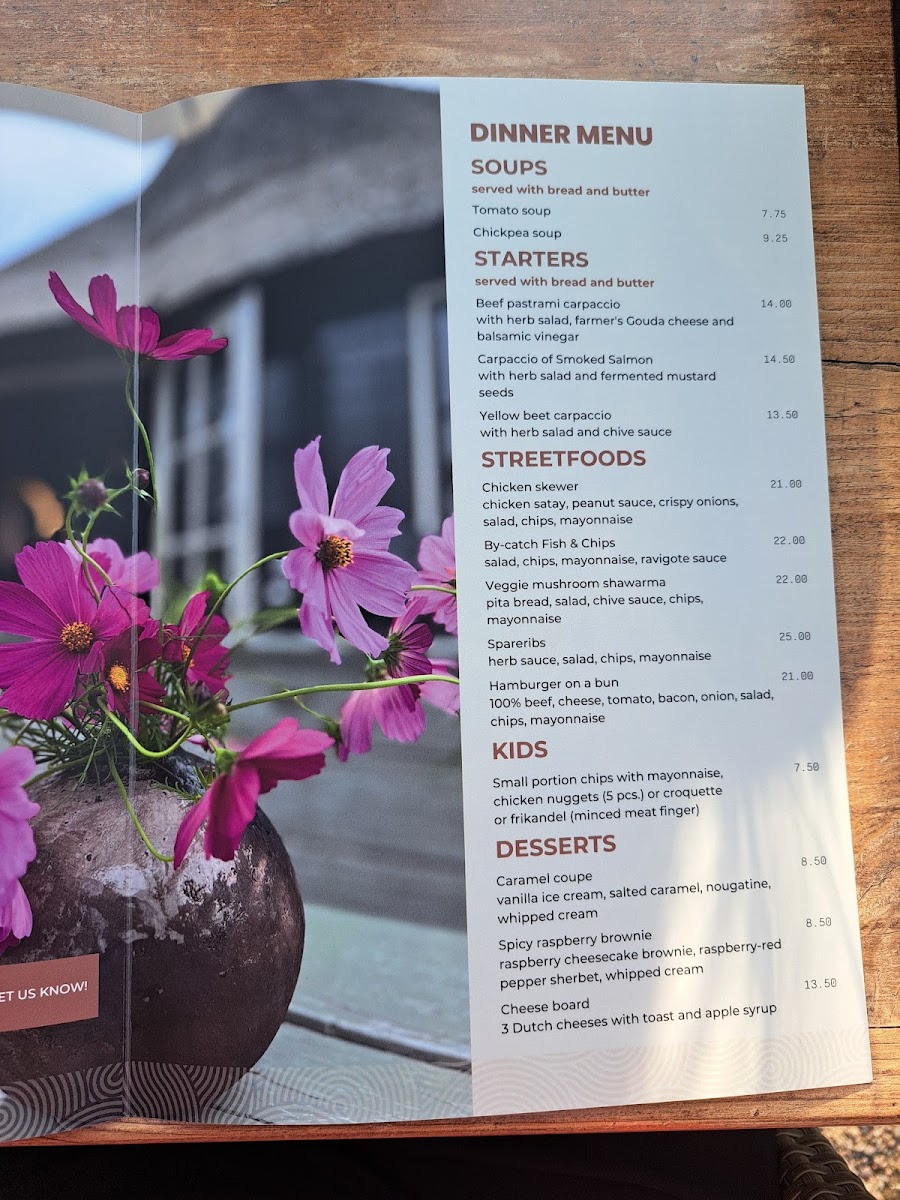 Menu Restaurant 141-10