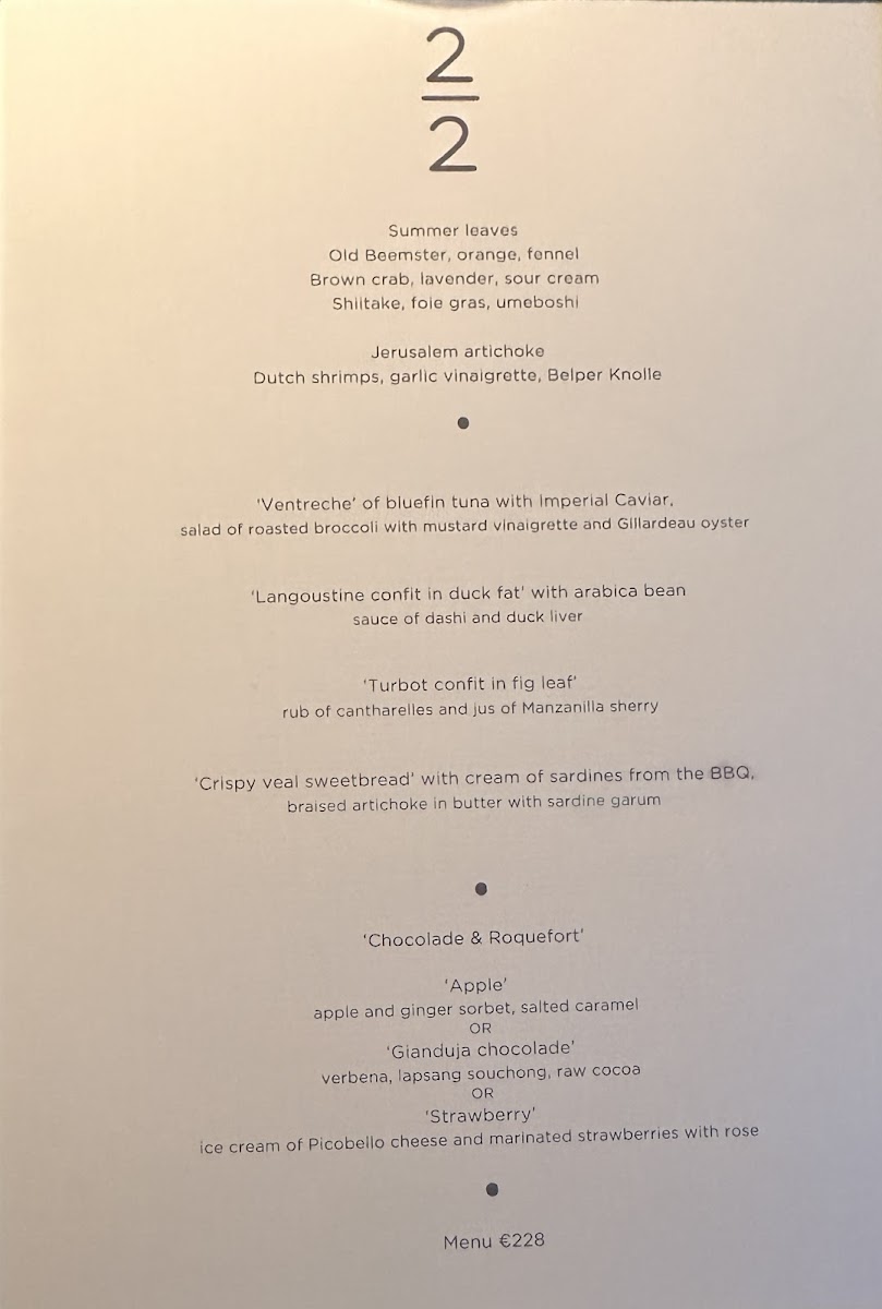 Menu Restaurant 212-1