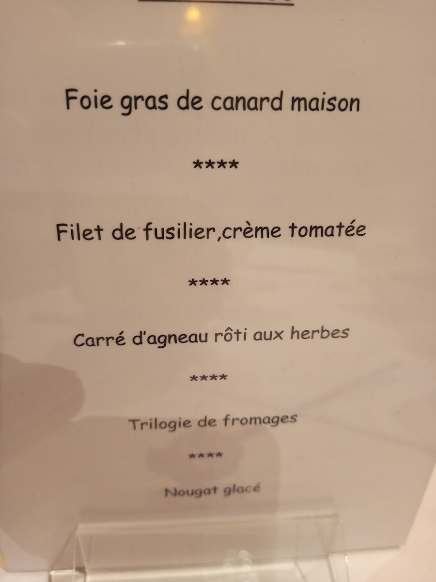 Menu Restaurant 5E Saveur - L’Atre-4