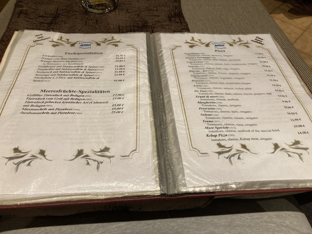 Menu Restaurant Adria-4