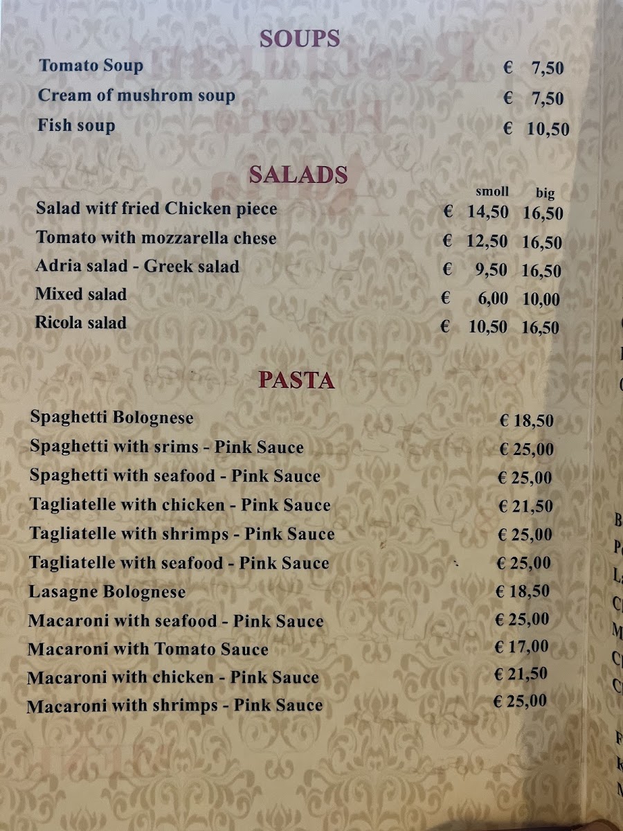 Menu Restaurant Adria-5