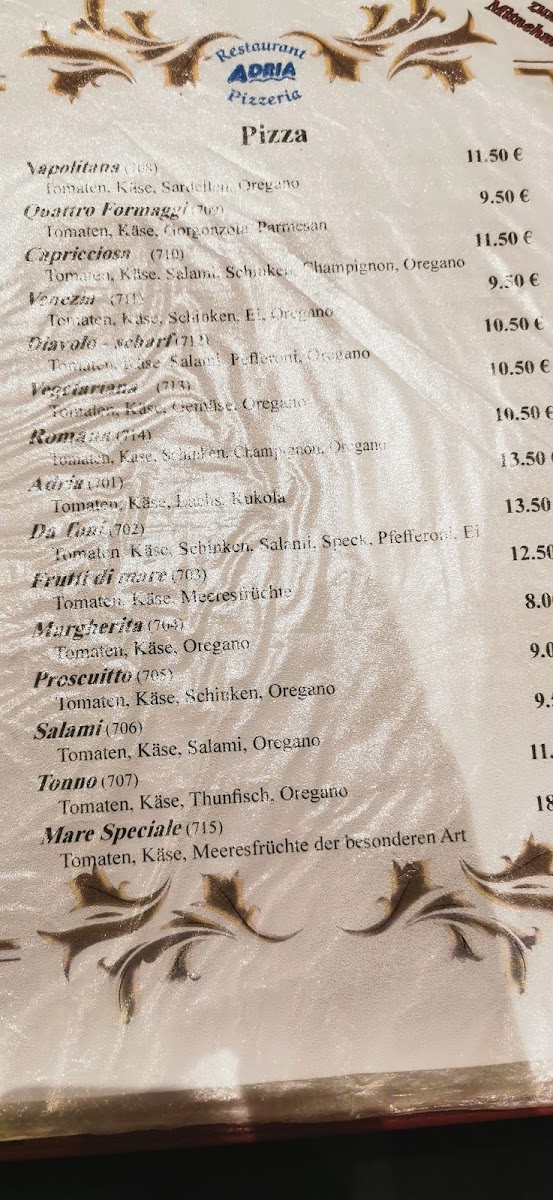 Menu Restaurant Adria-9