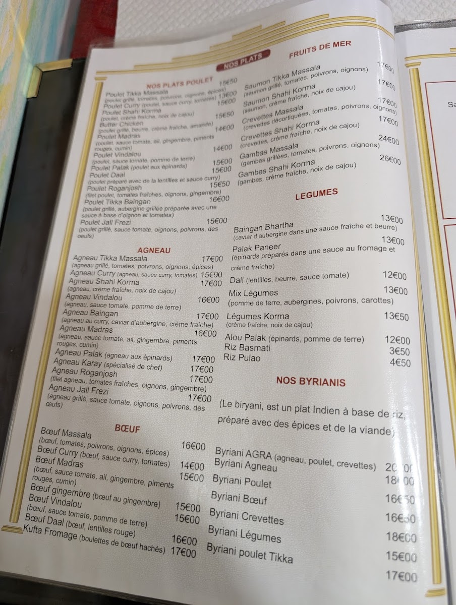 Menu Restaurant Agra-4