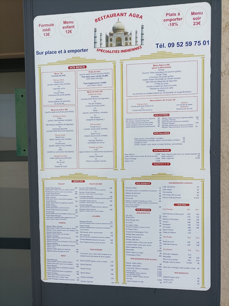 Menu Restaurant Agra-5