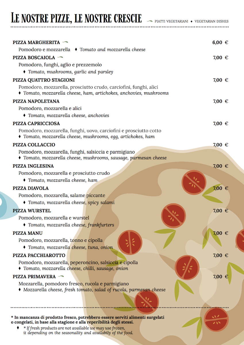 Menu Restaurant Al Porcello Felice-9