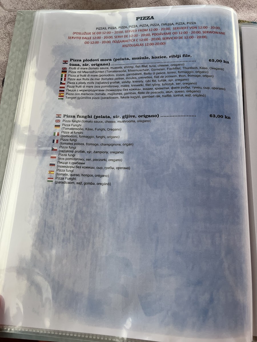Menu Restaurant Amfora-10