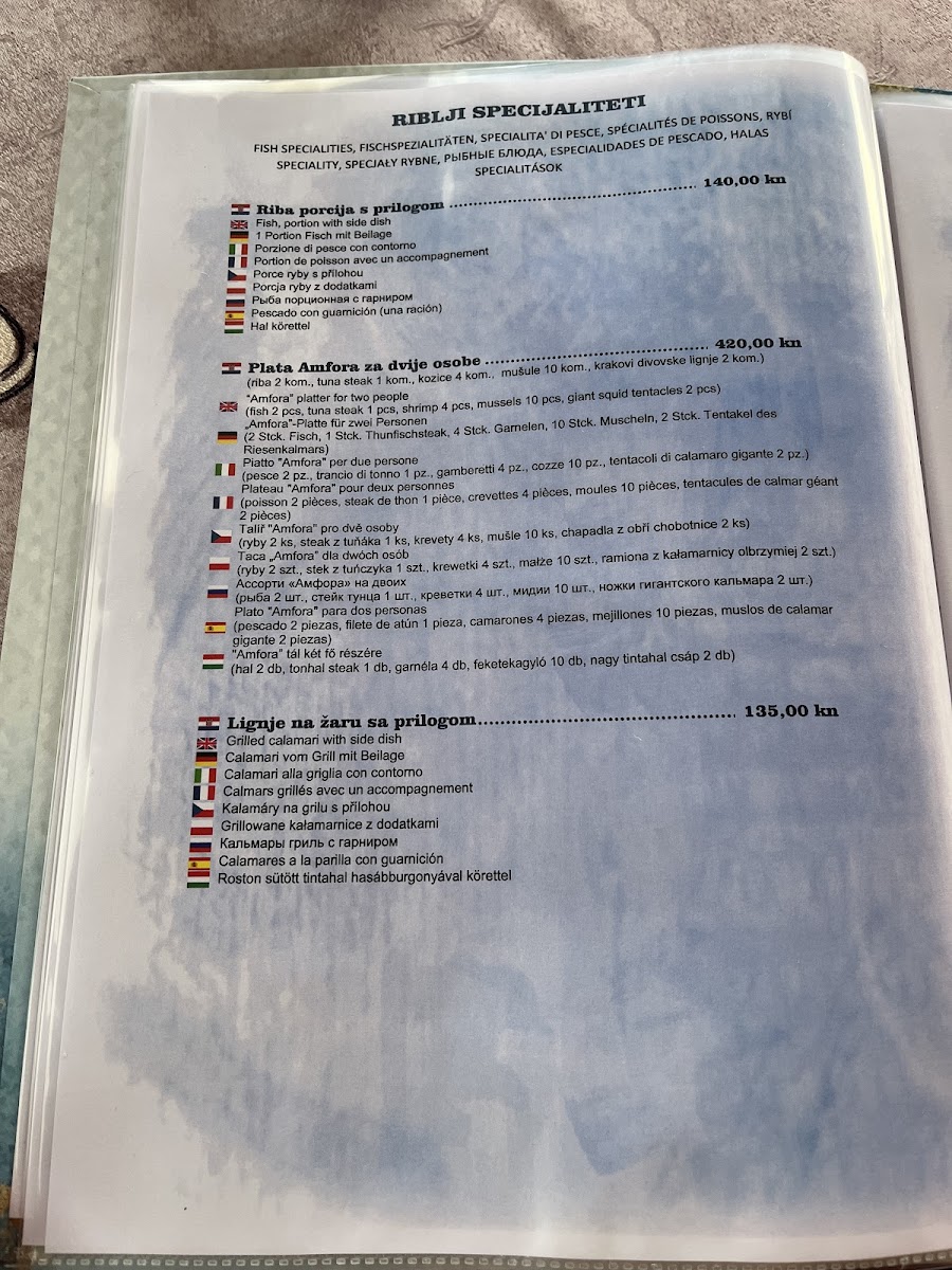Menu Restaurant Amfora-6