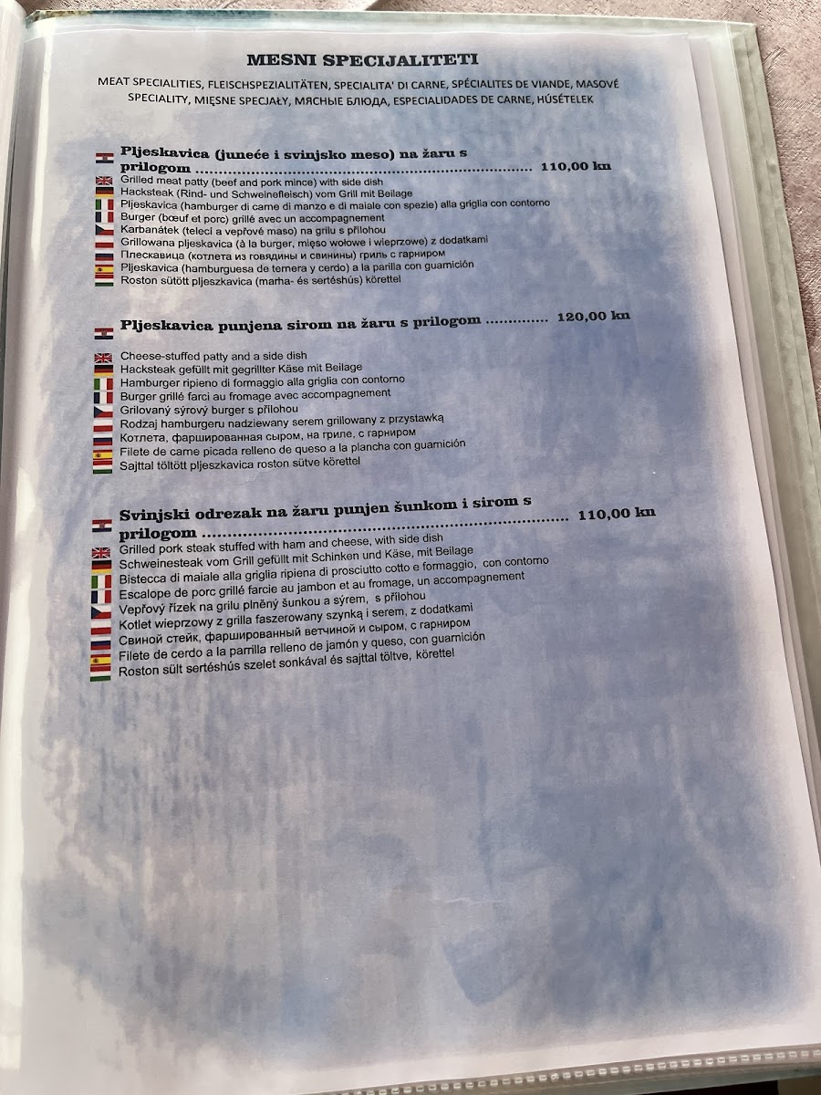Menu Restaurant Amfora-9