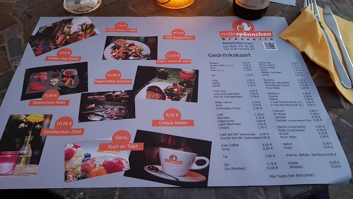 Menu Restaurant An Der Millen-1