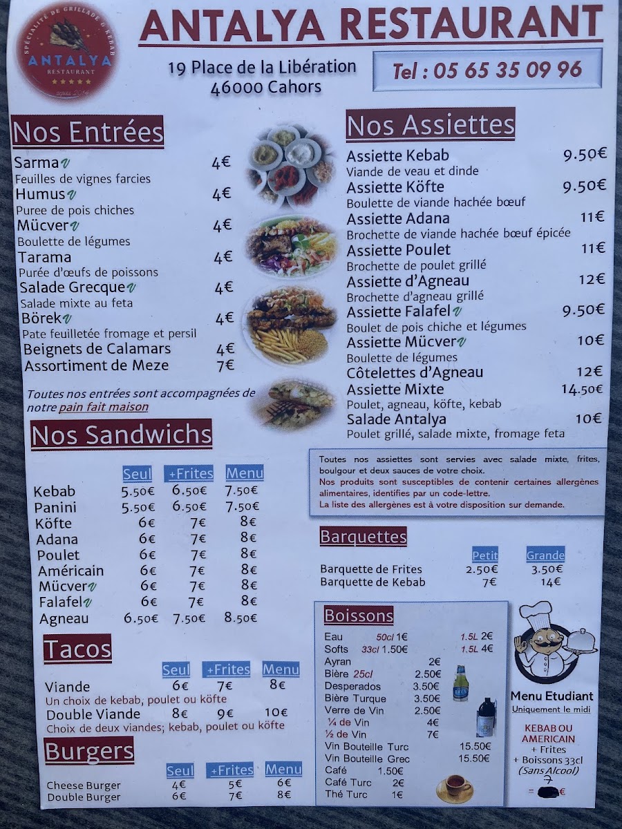 Menu Restaurant Antalya-1