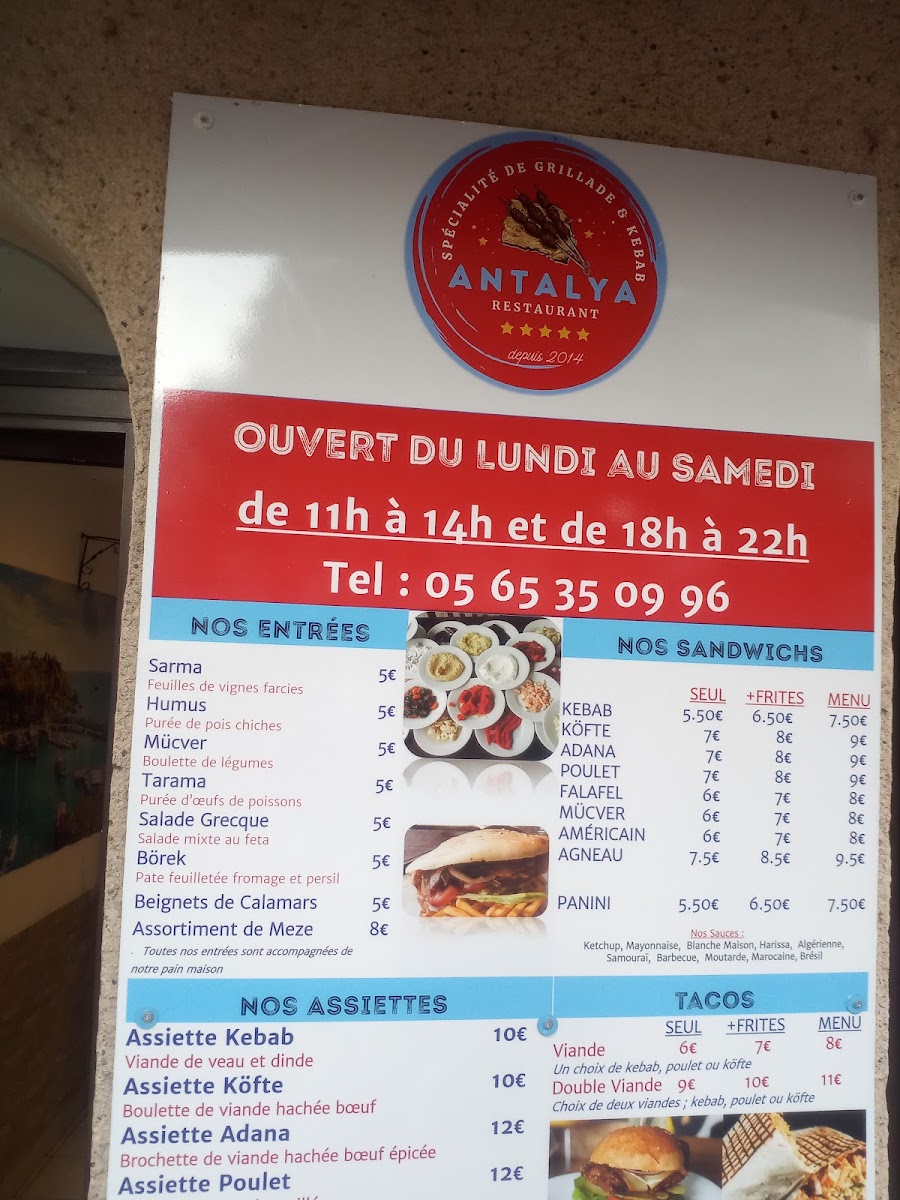 Menu Restaurant Antalya-2