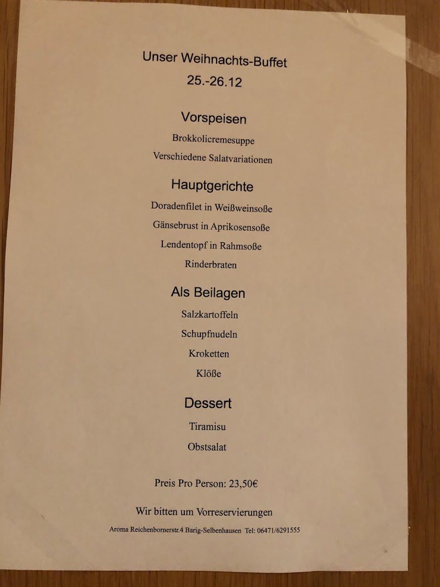 Menu Restaurant Aroma Weilburg-1