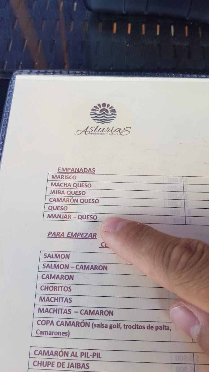 Menu Restaurant Asturias-1