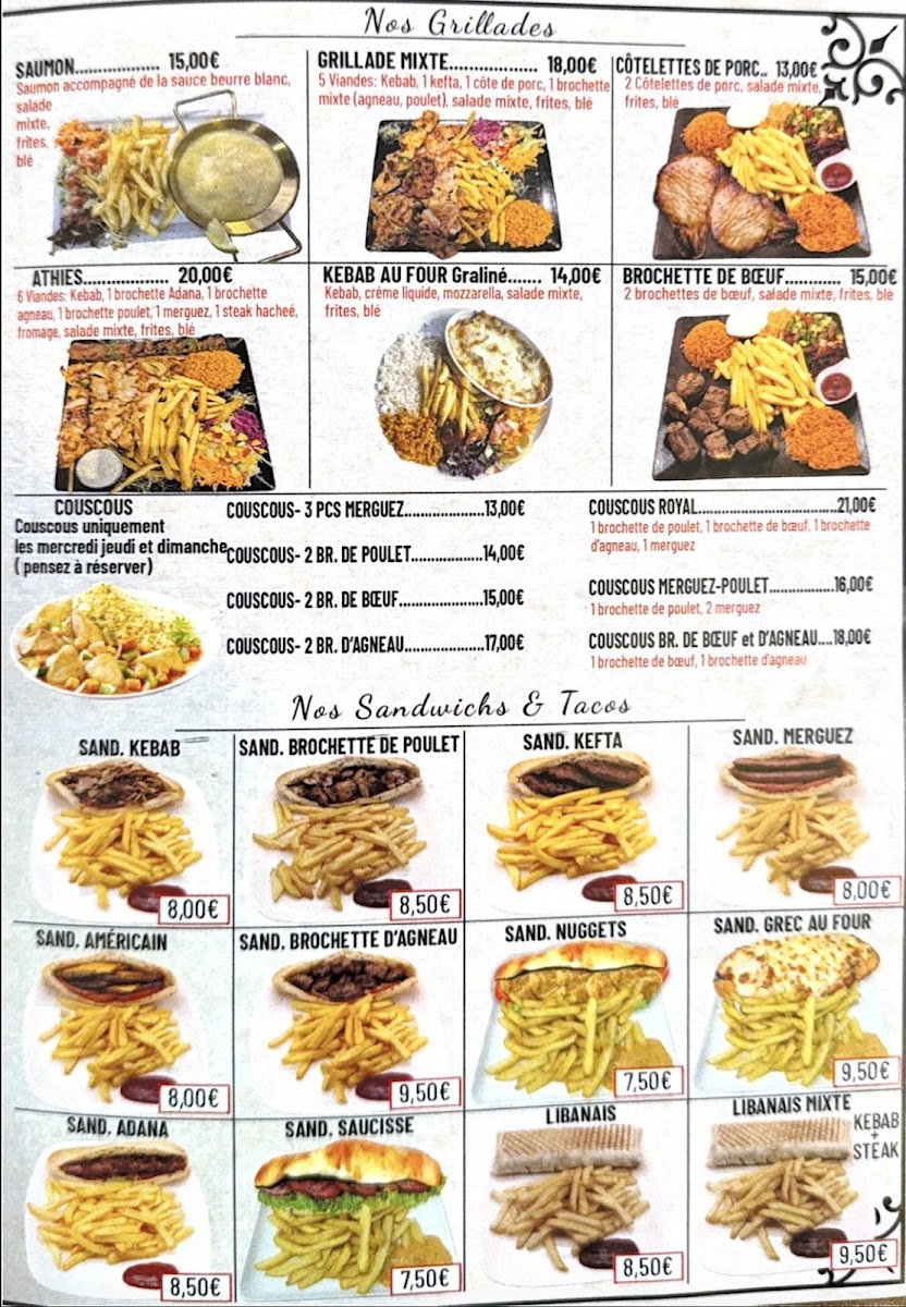 Menu Restaurant Athies-2