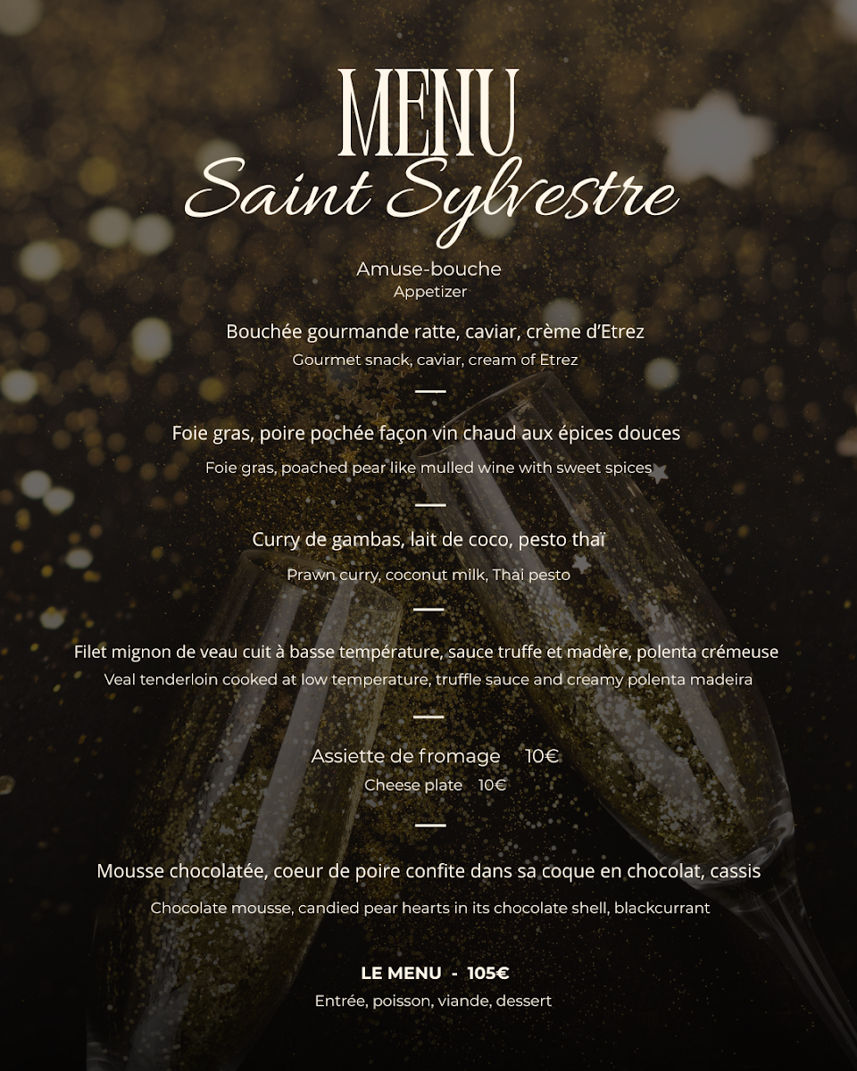 Menu Restaurant 'au Château'-1
