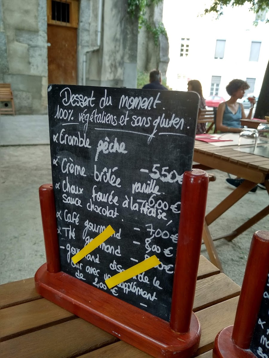 Menu Restaurant Au Clair De Lune-1