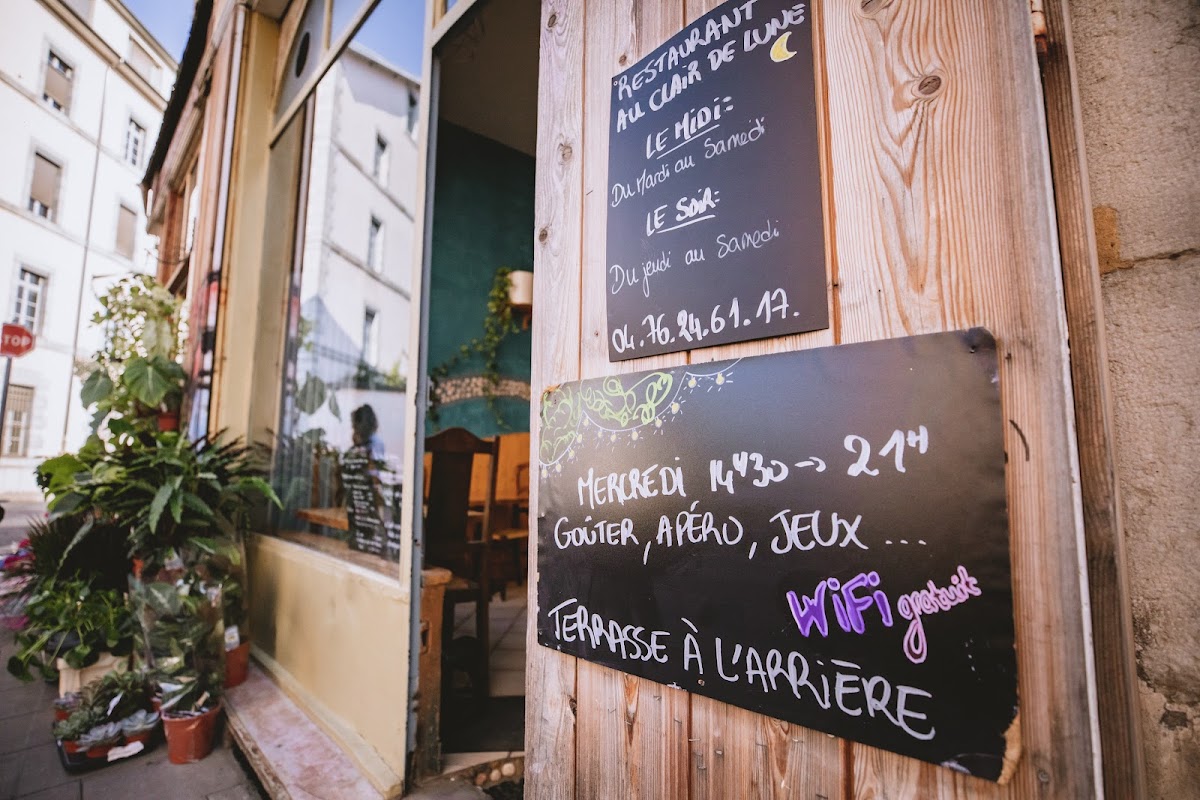Menu Restaurant Au Clair De Lune-3